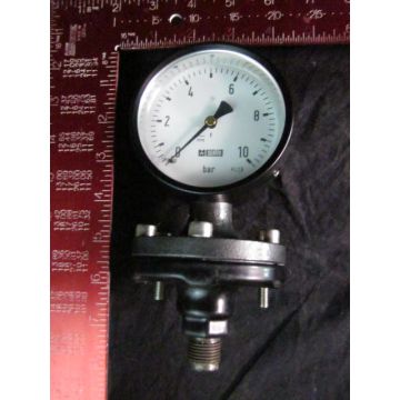 Hager Elssser MPW 103 GL Diaphragm pressure gauge 0-10 bar