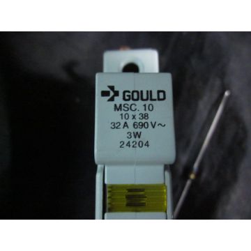 Gould MSC 10 Modular fuse base for 10x38 fuses 32A 690v 3W
