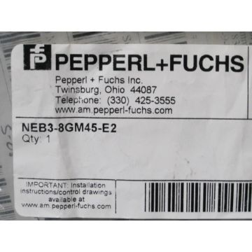 PEPPERLFUCHS NEB3-8GM45-E2 SENSOR PROX