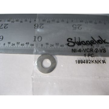 SWAGELOK NI-4-VCR-2-VS SWAGELOK CAJON Nickel VCR Face Seal Fitting 14 in Unplated Gasket Non-Retain