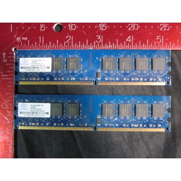 NANYA NT1GT64U8HB0BY-37B 2GB 2 x 1GB PC2-4200 DDR2 533MHz 240-PIN CL4 2Rx8 DESKTOP MEMORY