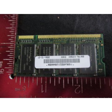 NANYA NT256D64SH8BAGM-6K 256 DDR 333 CL25 PC2700 LAPTOP RAM