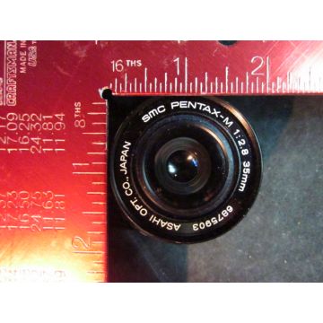 Asahi Opt Co PENTAX-M 128 35mm 128 35mm SLR lens scratch on the lens