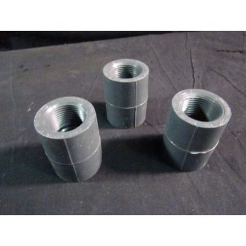NIBCO PVC-1 D2464D2467 1 Pipe Fitting SCH 80 FPT Female NSF-PW Pack of 3