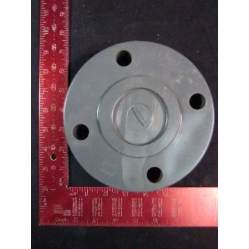 CELANESE PVCI-1 Flange Block off Plate 2 12 150 PSI nSf SCH-80