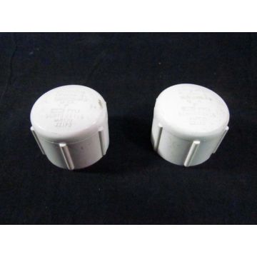 SPEARS PVCI D2466 1 SCH-40 448O1O ZZ1P3 Pipe Caps Pack of 2