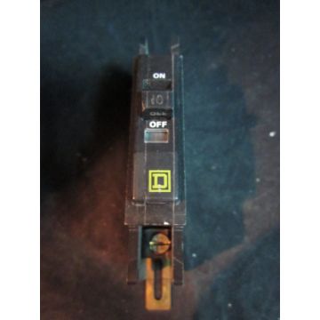 Square D QOU120-10A 1-pole 10A circuit breaker
