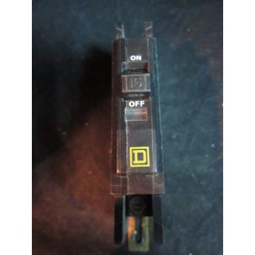 Square D QOU120-15A 1-pole 10A circuit breaker