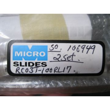 MICRO SLIDES RC03T-100RL17 SLIDER PRECISOR X