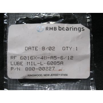 RMB RF6016X-48-A5-612 BEARING 5X13X5MM BALL SHLD