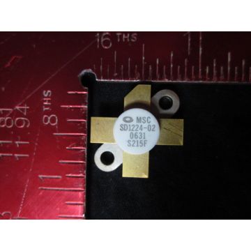 MICROSEMI SD1224-02 Epitaxial silicon NPN planar transistor designed primarily for 28 V FM Class C R