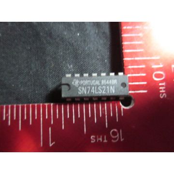 TEXAS INSTRUMENTS SN74LS21N IC 74LS21 DUAL 4-1 AND GATE 10 PER PACK