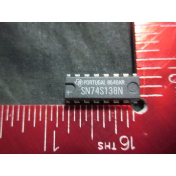 TEXAS INSTRUMENTS SN74S138AN IC 74S138 1 OR 8 DECODERDEM 26 PER PK
