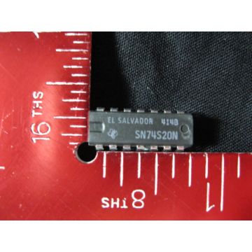 TEXAS INSTRUMENTS SN74S20N DUAL 4-INPUT POSITIVE-NAND GATES SOLD 5-PER PACK