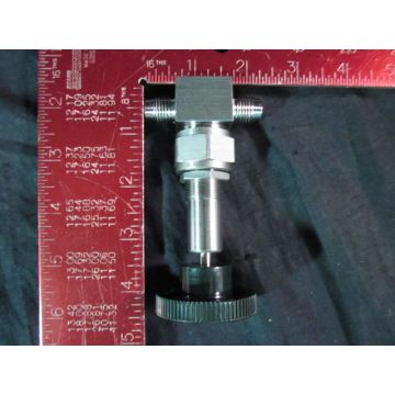 NUPRO SS-BNVCR4 Bellows-Sealed Valve 14 in Male
