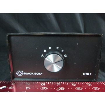 BLACK BOX SW035A Switch Box 6-TO-1 DB9