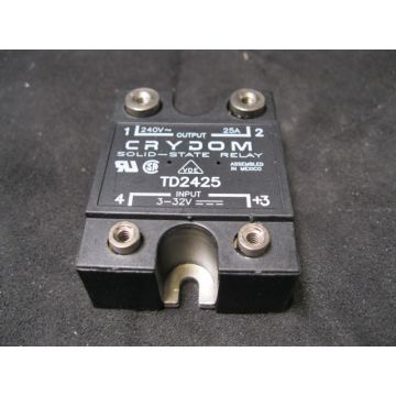 CRYDOM TD2425 RELAY 25A DC CONTROL SOLID STATE