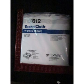 TEXWIPE TX612 TechniCloth Cellulose and Polyester Clean room Wiper Size 12 x 12 150 Wipers Per Bag