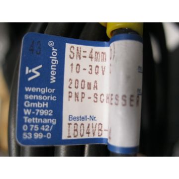 WENGLOR SENSORIC W-7992 SWITCH 10-30VDC 2A PROXIMIT