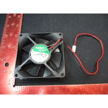 NIDEC NEMICON CORP M33407-16 TA300DC Cooling Fan DC24V 0.18A 80, 80,25mm 2pin
