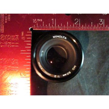 Minolta MD 50mm 12 SLR lens
