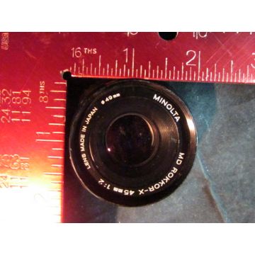 Minolta MD ROKKOR-X 45MM 12 SLR Lens