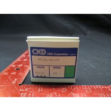 CKD CORPORATION P5136-NQ-P8 VALVE, SOLENIOD DC12V