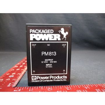 POWER PRODUCTS PM813 SUPPLY, POWER 12V 940MA