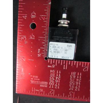 AIRPAX PP11-4-4 Magnetic Circuit Breaker, 250V, 50/60Hz