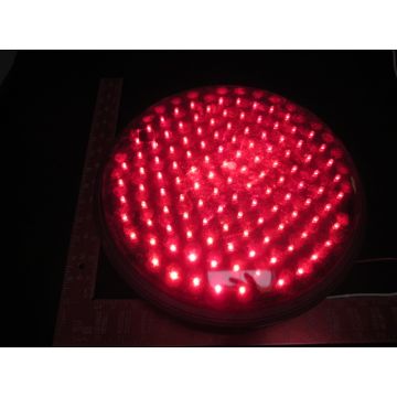 PRECISION SOLAR CONTROLS RED LED TRAFFIC SIGNAL LIGHTS VARIOUS 12 inch RED LED TRAFFIC SIGNAL LIGHT
