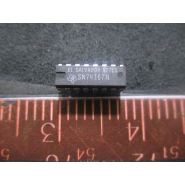 TEXAS INSTRUMENTS SN74167N 16 PIN (PACK OF 9)