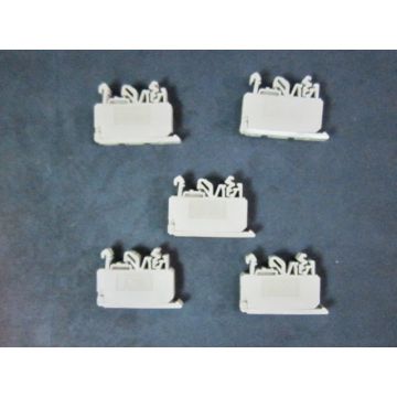 CONTA-CLIP STK1 Fuse Holder 250V 5X20 5X25 500V4MM 63A AWG 22-12 600V 16A Pack of 5