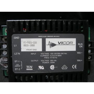 VICOR VI-FKE6-CUX POWER SUPPLY 300V250W52A