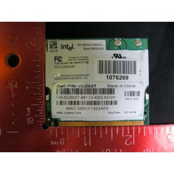 INTEL 0U2027 WIRELESS MINI-PCI CARD DELL PN 0U2027