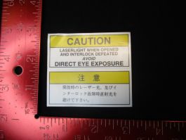 Applied Materials (AMAT) 0060-09190   LABEL,CAUTION,LASERLIGHT