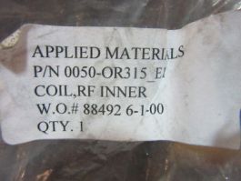 Applied Materials (AMAT) 0050-04414 RF INNER COIL 0050-OR315_E1