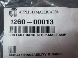 AMAT 1260-00013 Contact Band Strip, Male, AMP