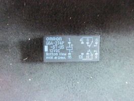 OMRON G6A-274P 2-PCS, 0.6A 125VAC, 12VDC Relay--not in original packaging