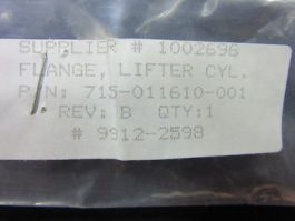 LAM RESEARCH (LAM) 715-011610-001 FLANGE LIFTER CYL.