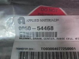 Applied Materials (AMAT) 0050-54468 WLDMNT, DRAIN, CENTER, RINSE CELL, IECP