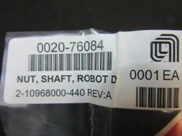 Applied Materials (AMAT) 0020-76084 NUT, SHAFT, ROBOT DRIVE