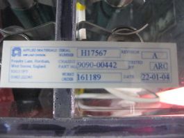 AMAT 9090-00442 Decel PSU Resistor Assembly