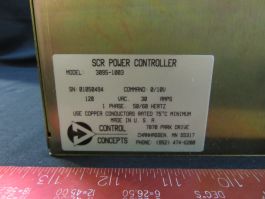   CONTROL CONCEPTS 3095-1003 SCR Power Controller 300mm PVD Chamber Controller