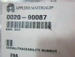 Applied Materials (AMAT) 0020-90087 Bar Nut