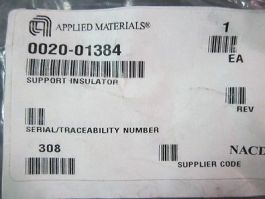 Applied Materials (AMAT) 0020-01384 SUPPORT INSULATOR