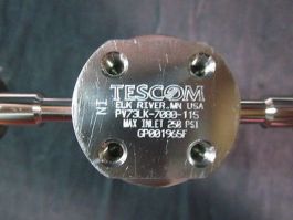 Tescom PV73LK-7080-115 Low Pressure Actuator Valve, Normally Closed