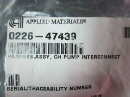 Applied Materials (AMAT) 0226-47439 Harness Assembly, CH Pump Interconnect