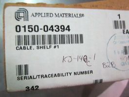 Applied Materials (AMAT) 0150-04394 CABLE, SHELF #1