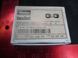 PARKER 4-4-V1HBV1-SSR-PE Vacuseal Fitting 1/4",