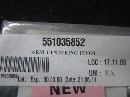 ASML 10928-01 ARM  CENTERING  PIVOT